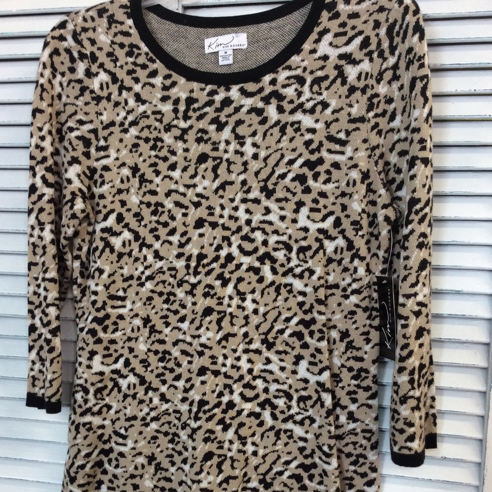 NEW Kim Rogers Tunic Sweater